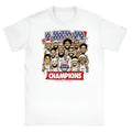 Usa Men's Basketball 2024 Summer Olympics Gold Medal Team Shirt White