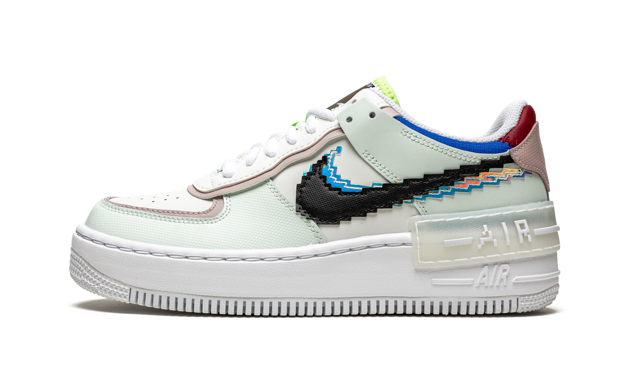 AF1 SHADO SE WMNS"Pixel Swoosh" CV8480 300