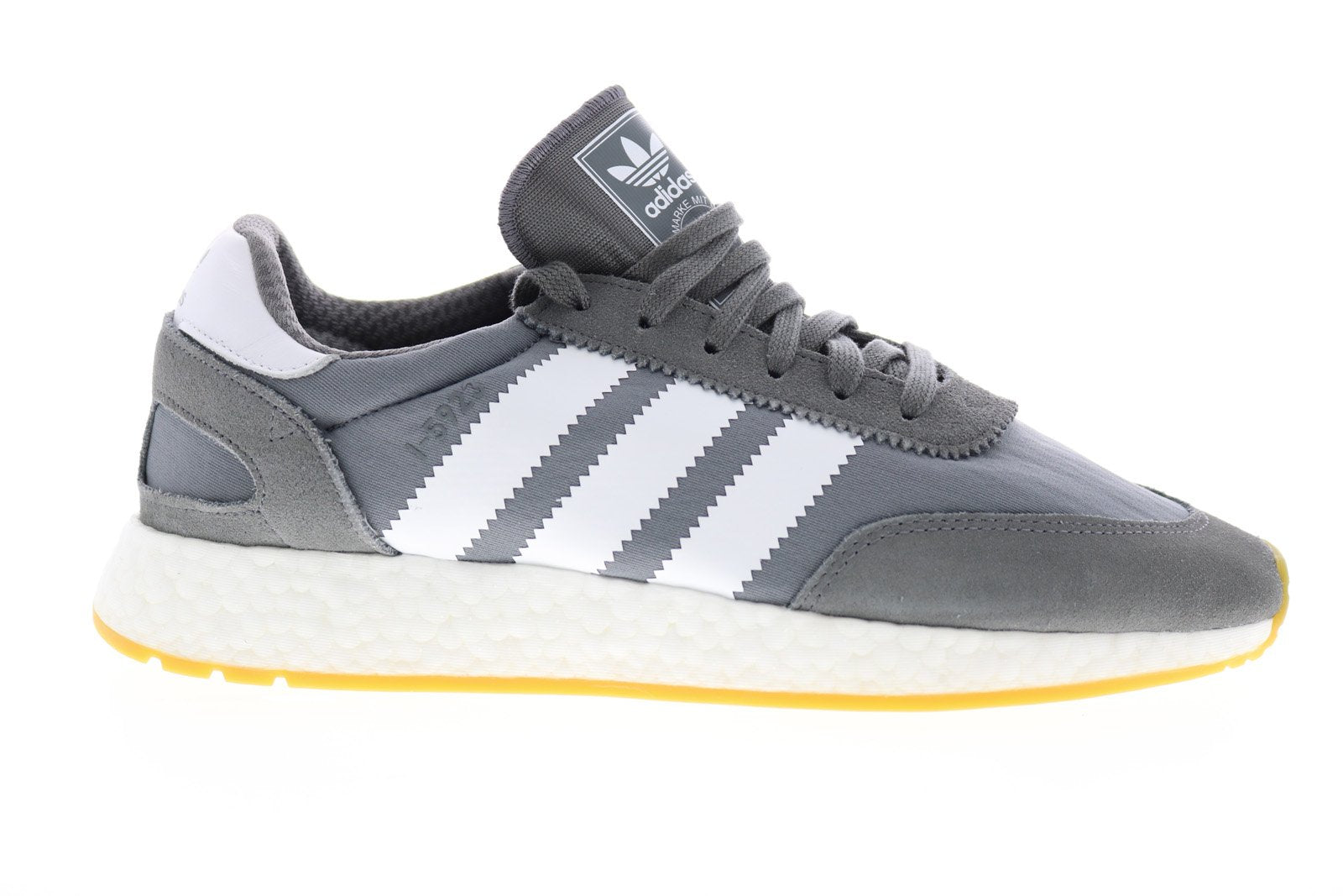 I-5923 D97345 Mens Gray Canvas Lace Up Lifestyle Sneakers Shoes