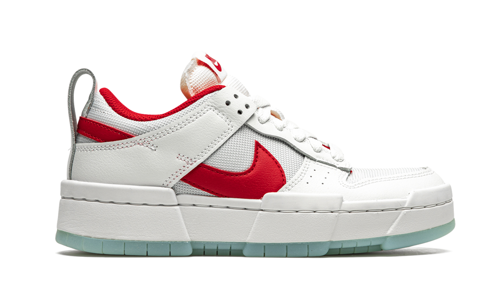 DUNK LO DISRUPT WMNS"Summit White/ Gym Red" CK6654 101