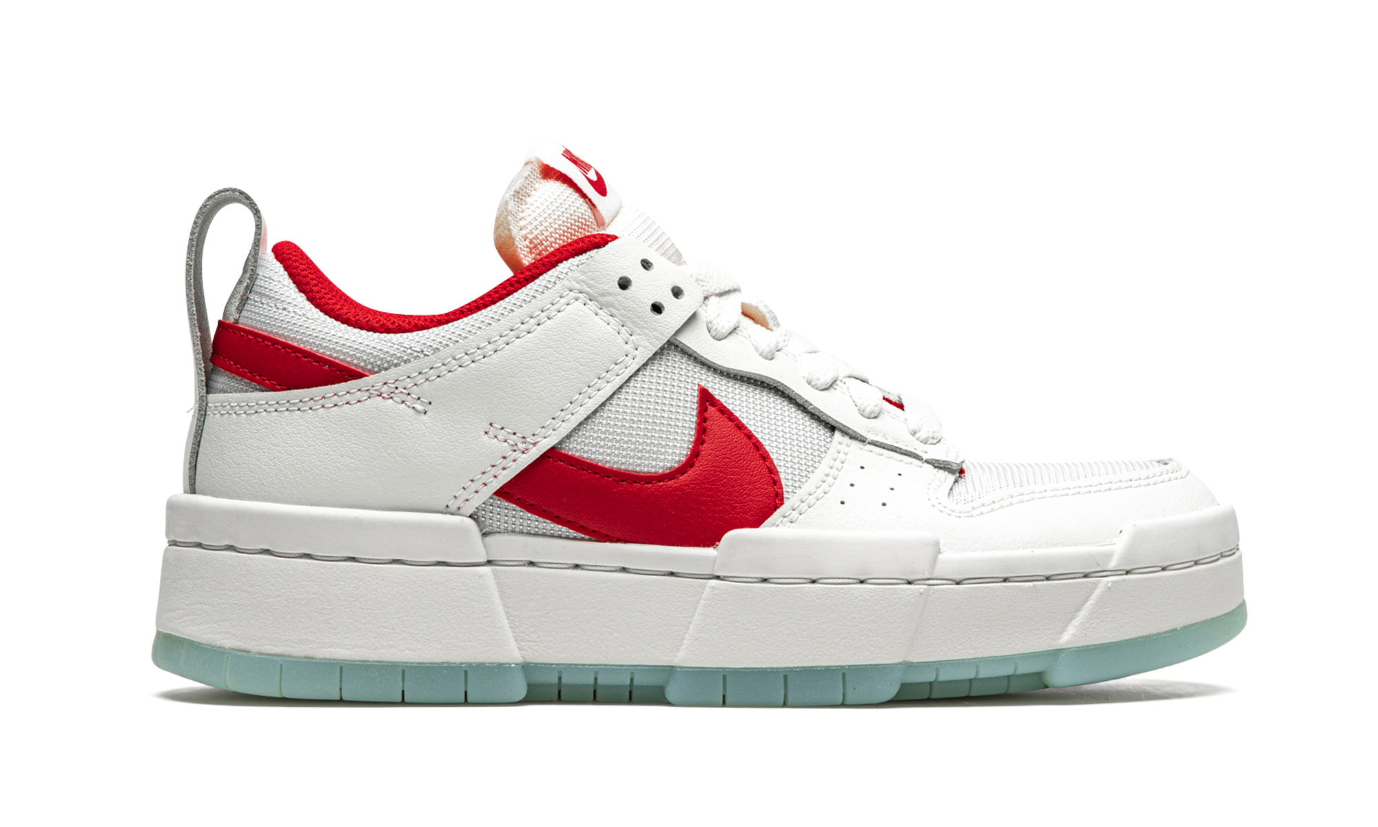 DUNK LO DISRUPT WMNS"Summit White/ Gym Red" CK6654 101