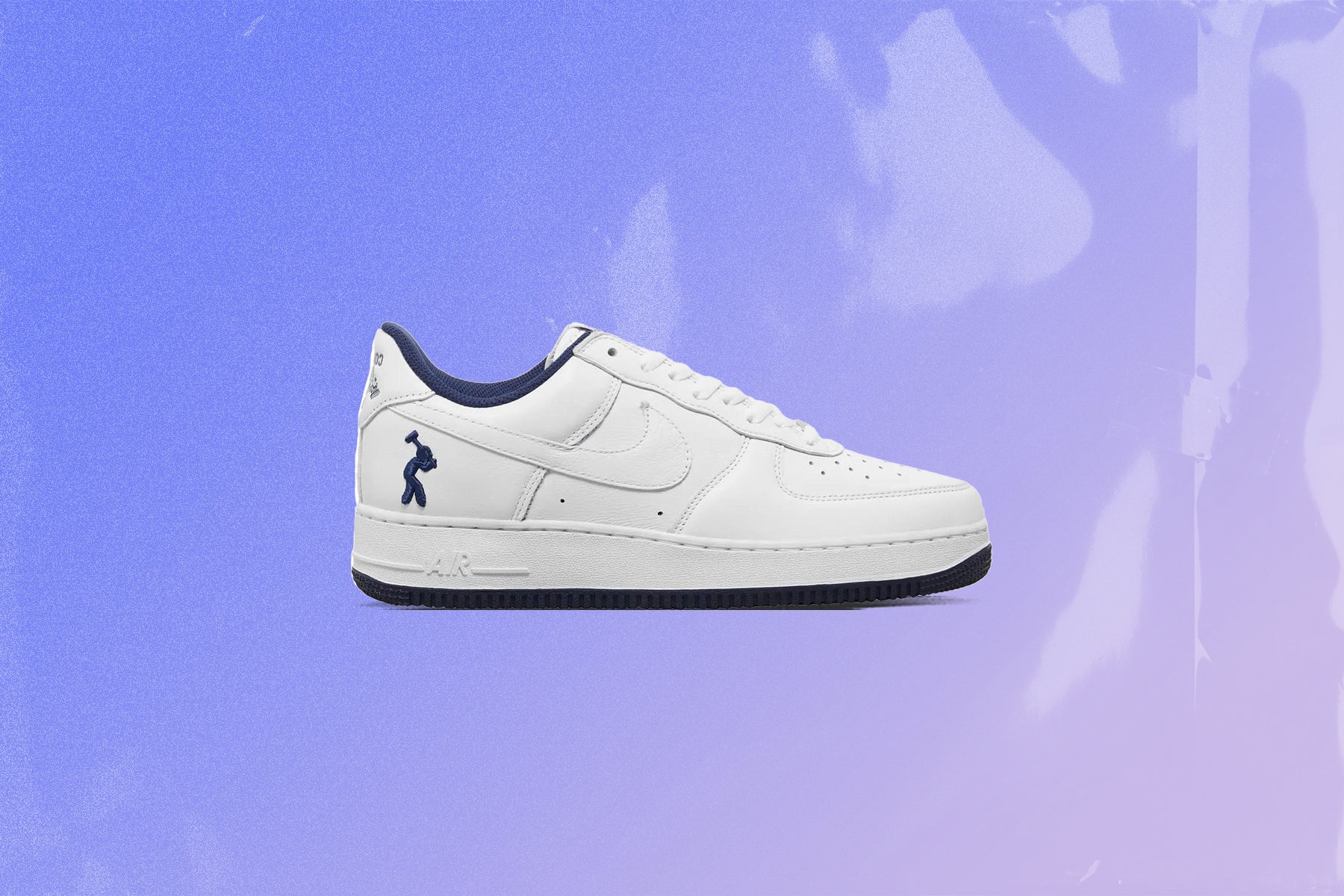 Lil Yachty Force 1 Low 'Concrete Boys' - White/Midnight Navy/Dark Powder Blue