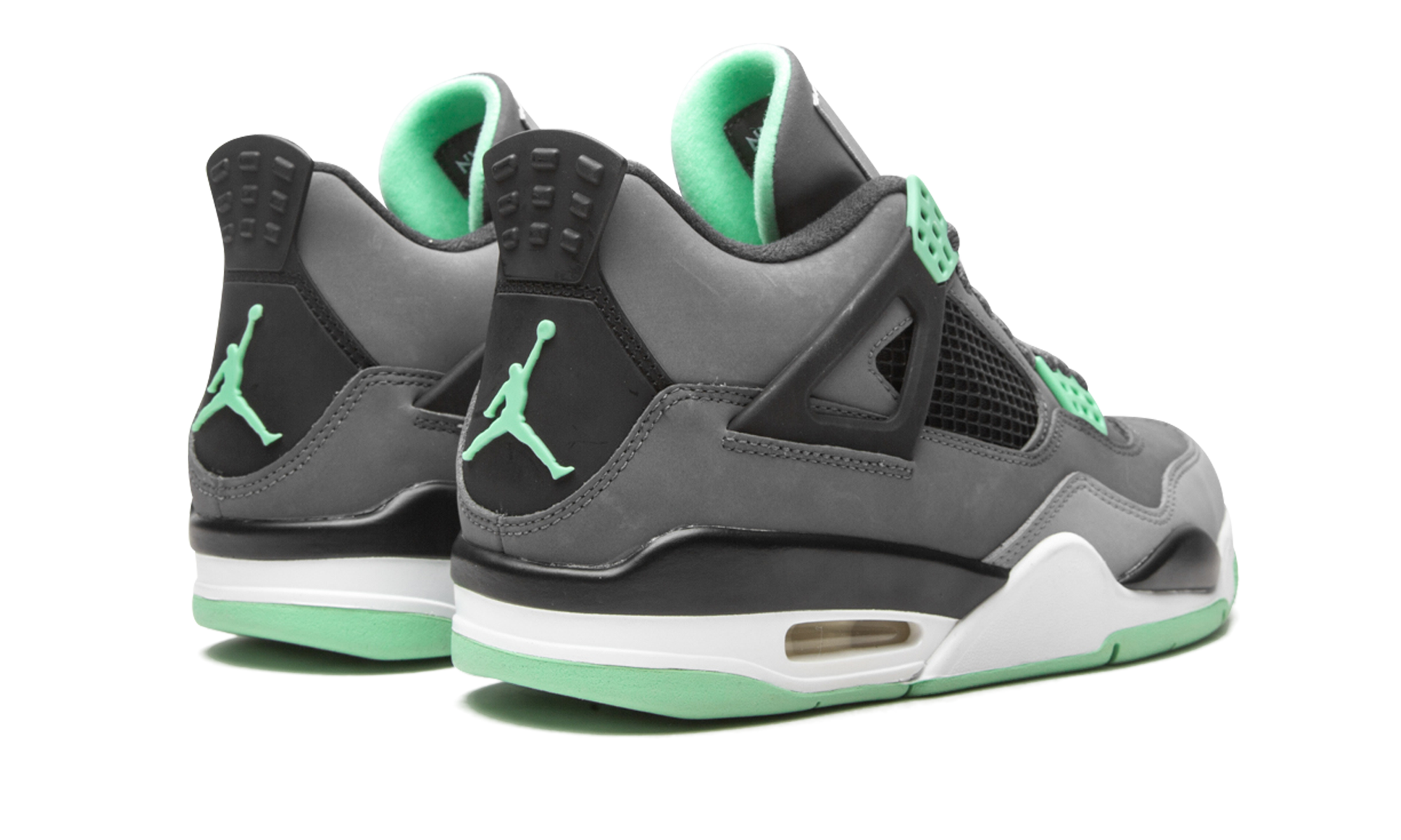 4 Retro "Green Glow" 308497 033