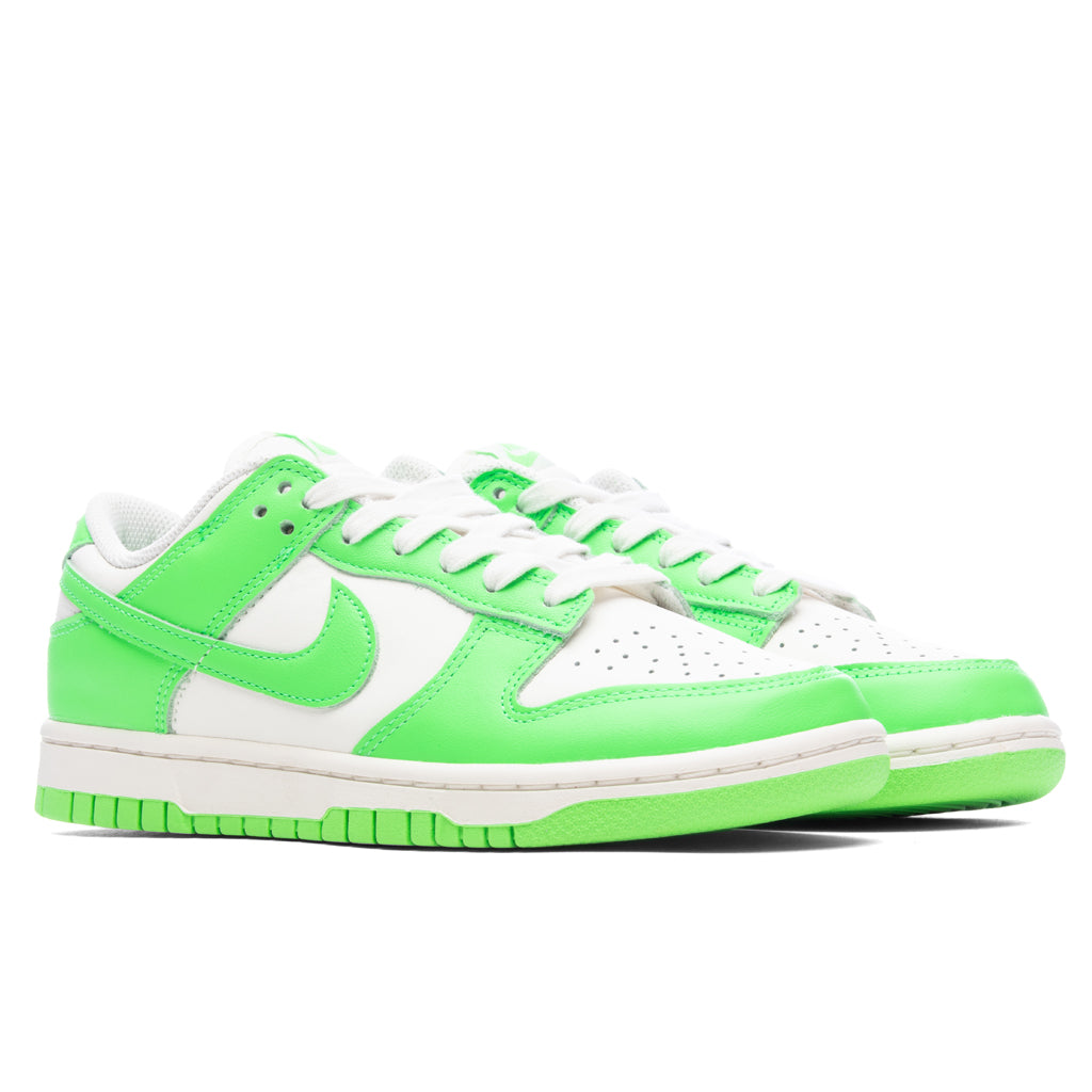 Women's Dunk Low - Sail/Green Strike