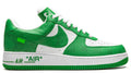 Force 1 Low By Virgil Abloh White Green