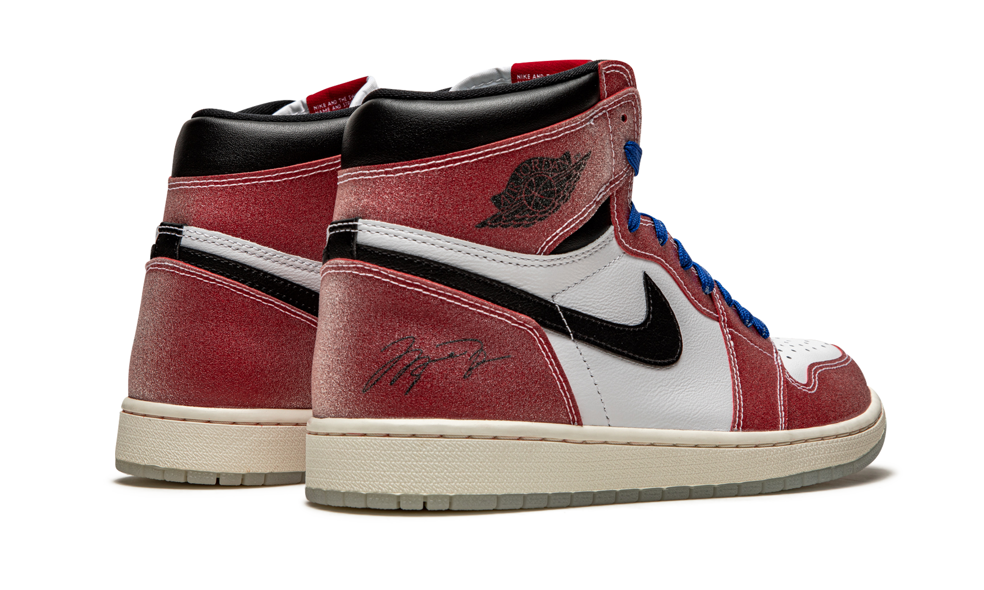 1 Retro High OG "Trophy Room - With Blue Laces" DA2728 100B