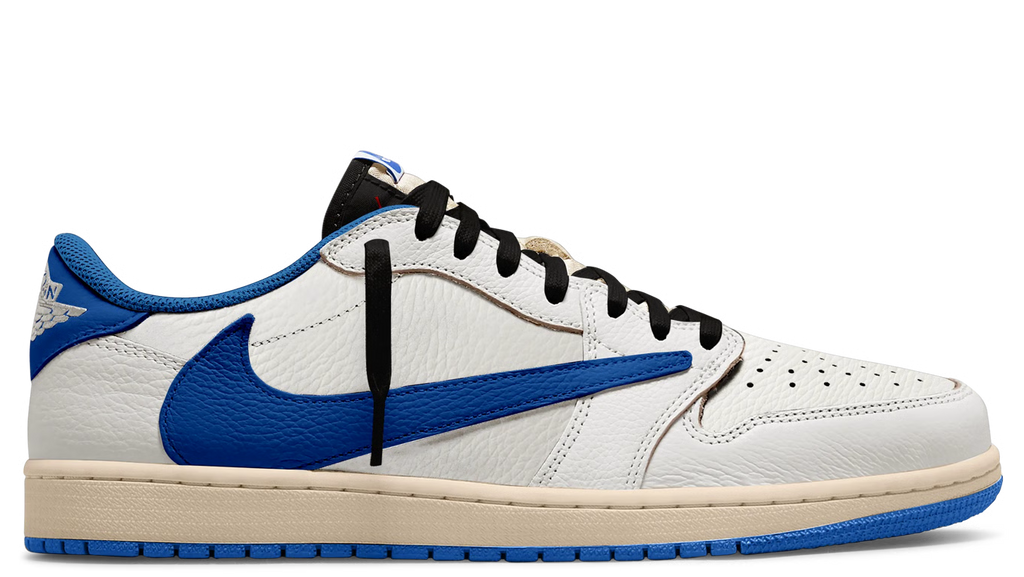 1 Retro Low OG SP Fragment x Travis Scott Sail Military Blue