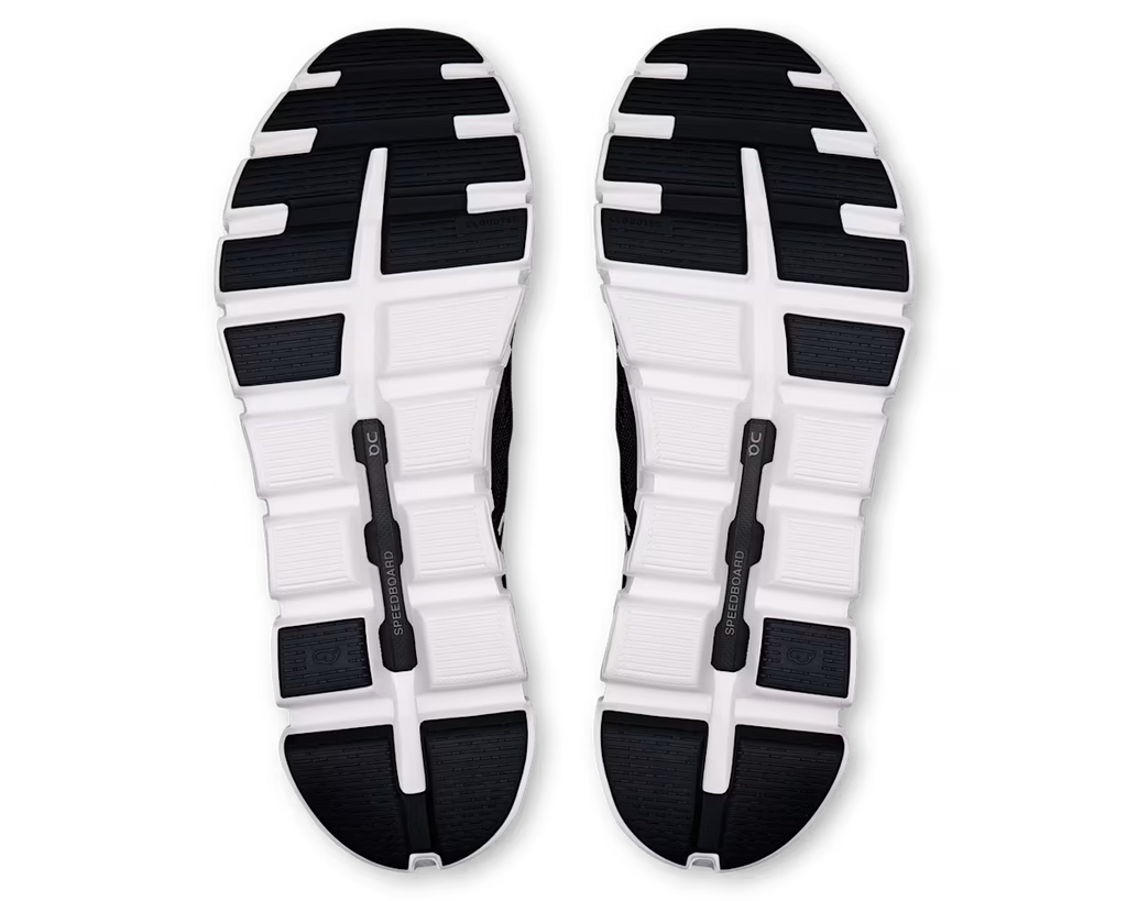 On Running Cloud 6 Coast Black White