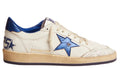 Golden Goose Ball Star Nappa White Blue