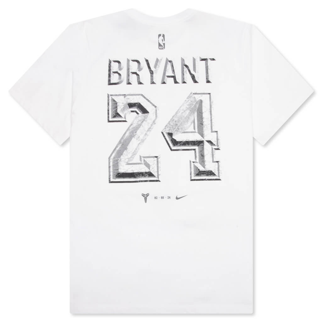 Kobe Bryant Los Angeles Lakers Statue Unveil Tee - White