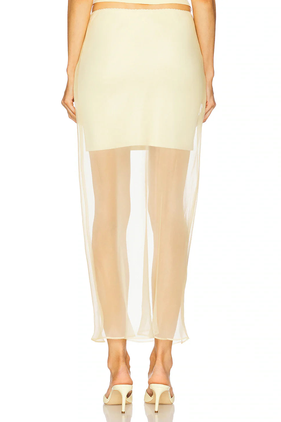 Solea Sheer Layer Mini Skirt