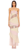 Blush Petal Dream Maxi Dress