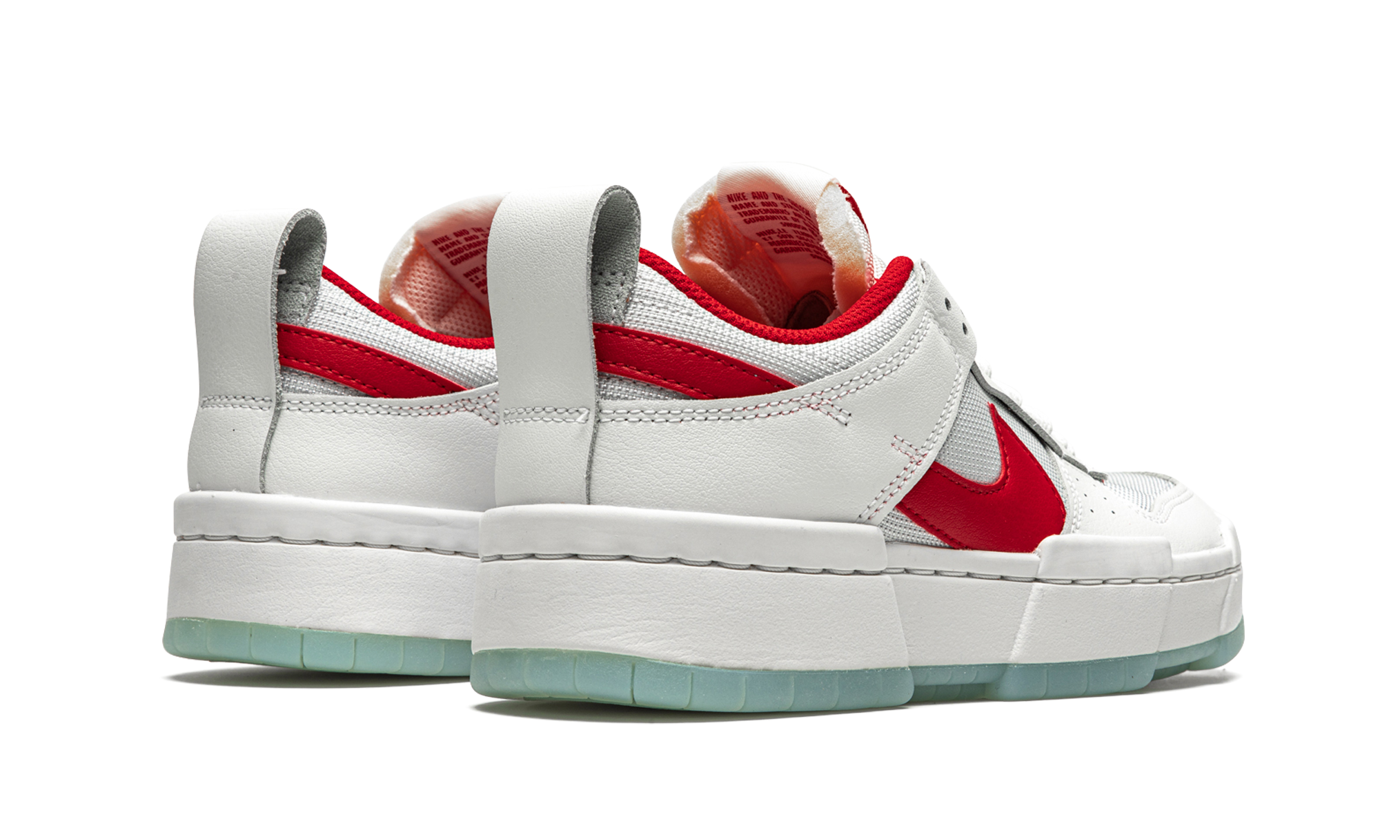 DUNK LO DISRUPT WMNS"Summit White/ Gym Red" CK6654 101