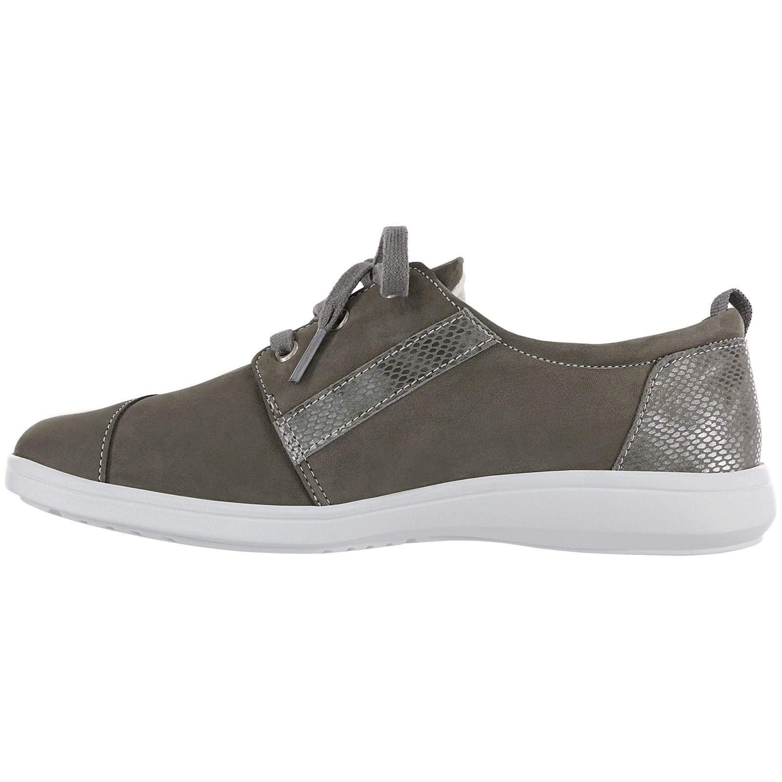 Women's Marnie Lace Up Sneaker in Gris / Snake