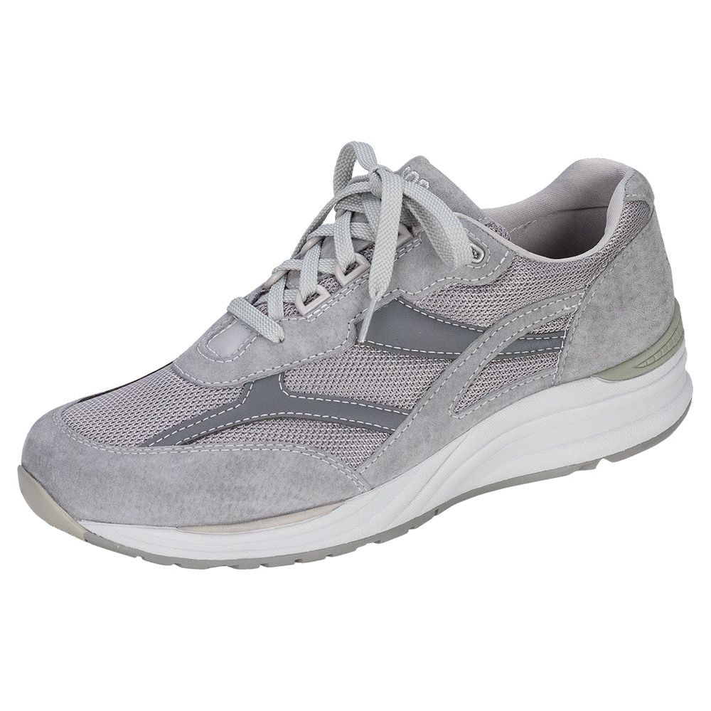 Men's Journey Mesh Lace Up Sneaker in Gray