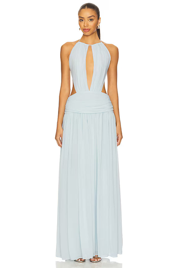 Glacielle Lace-Up Gown
