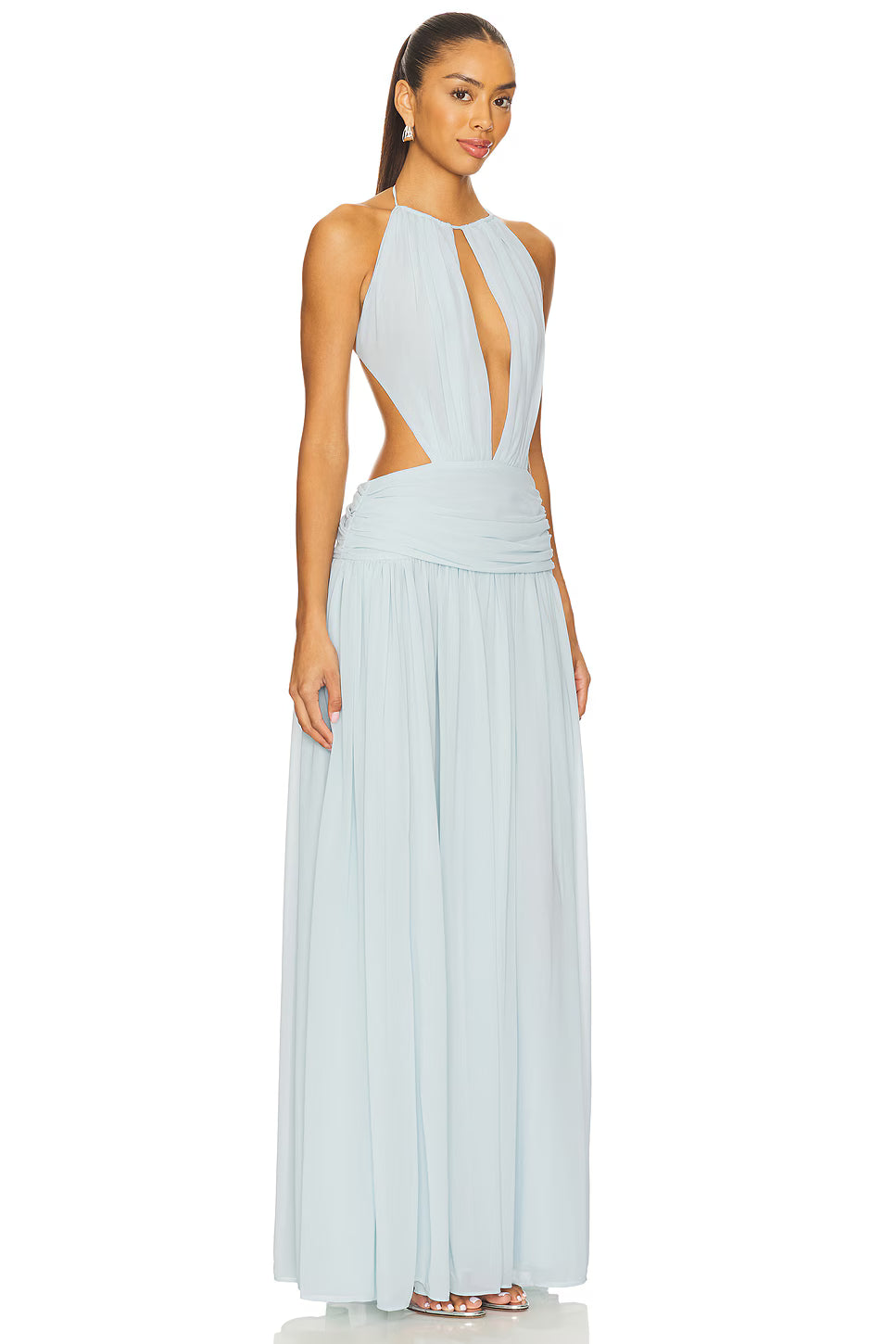 Glacielle Lace-Up Gown