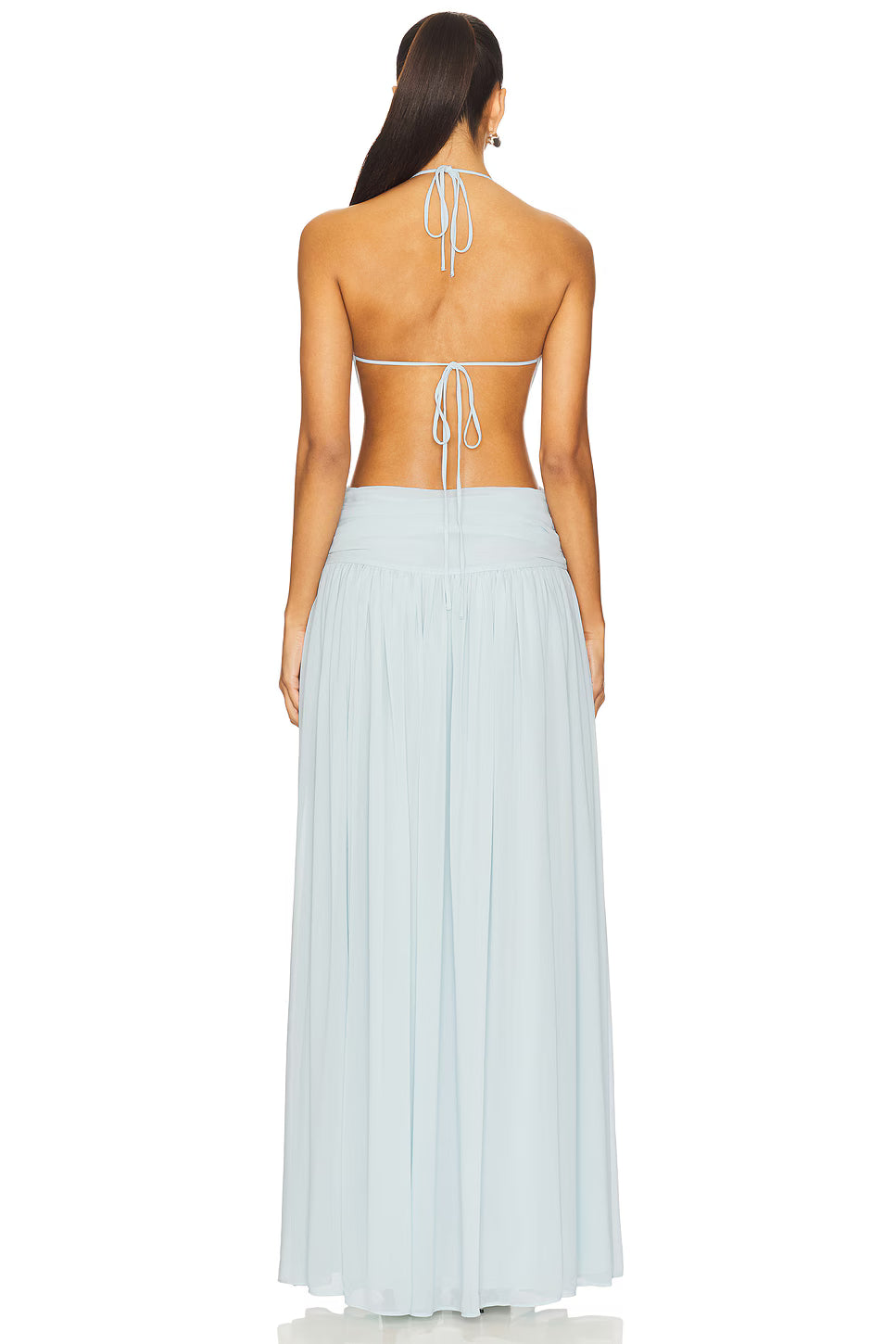 Glacielle Lace-Up Gown