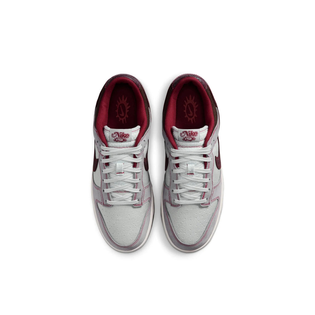 Dunk Low Canvas 'Pure Platinum Burgundy Crush' (2026)