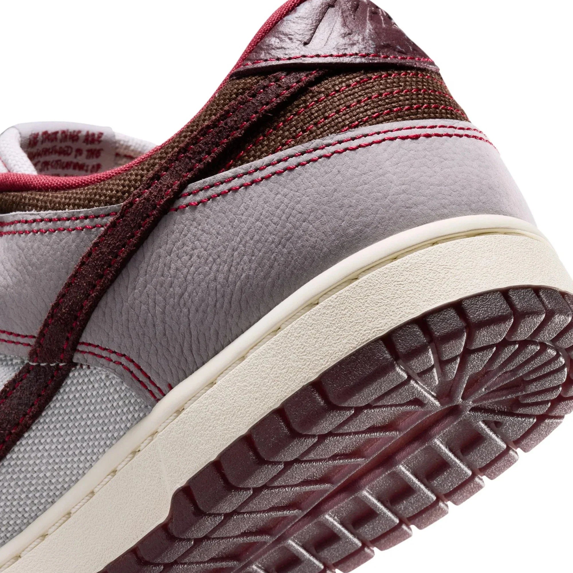Dunk Low Canvas 'Pure Platinum Burgundy Crush' (2026)