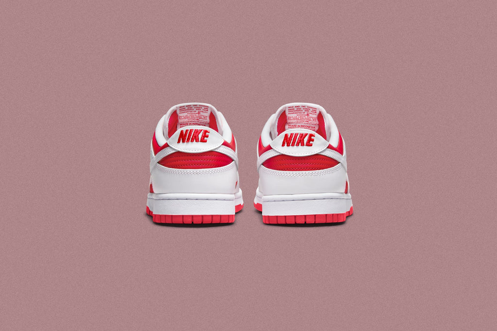 Dunk Low Retro 'Championship' - University Red/White