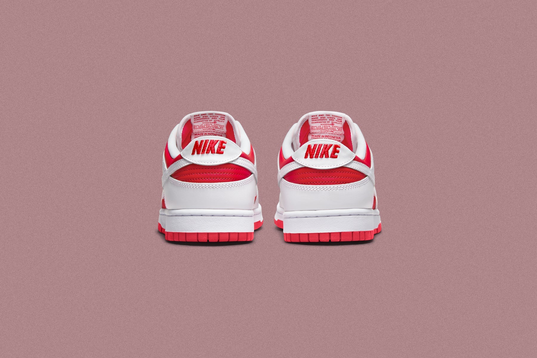 Dunk Low Retro 'Championship' - University Red/White