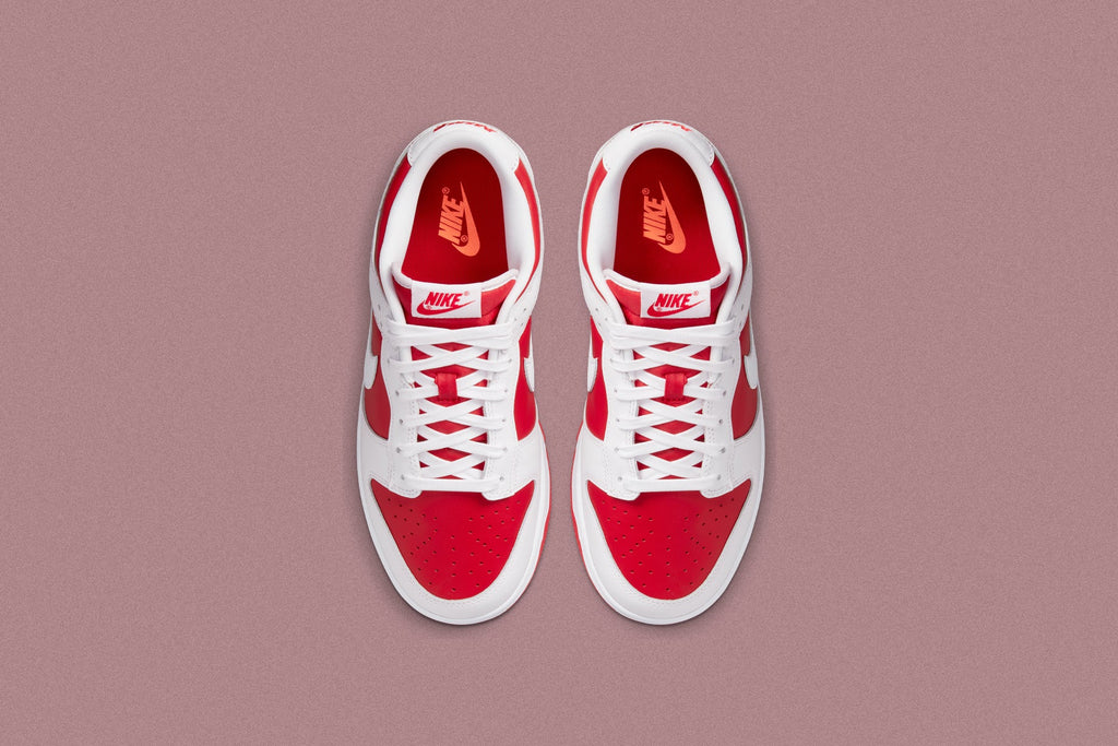 Dunk Low Retro 'Championship' - University Red/White