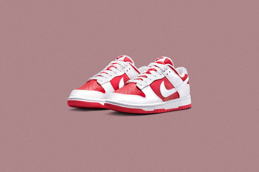 Dunk Low Retro 'Championship' - University Red/White