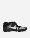 Women's Air Rift Leather Sandals Metallic Silver / Black