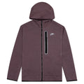 Sportswear Tech Fleece Full - Zip Hoodie - Dark Wine/Heather