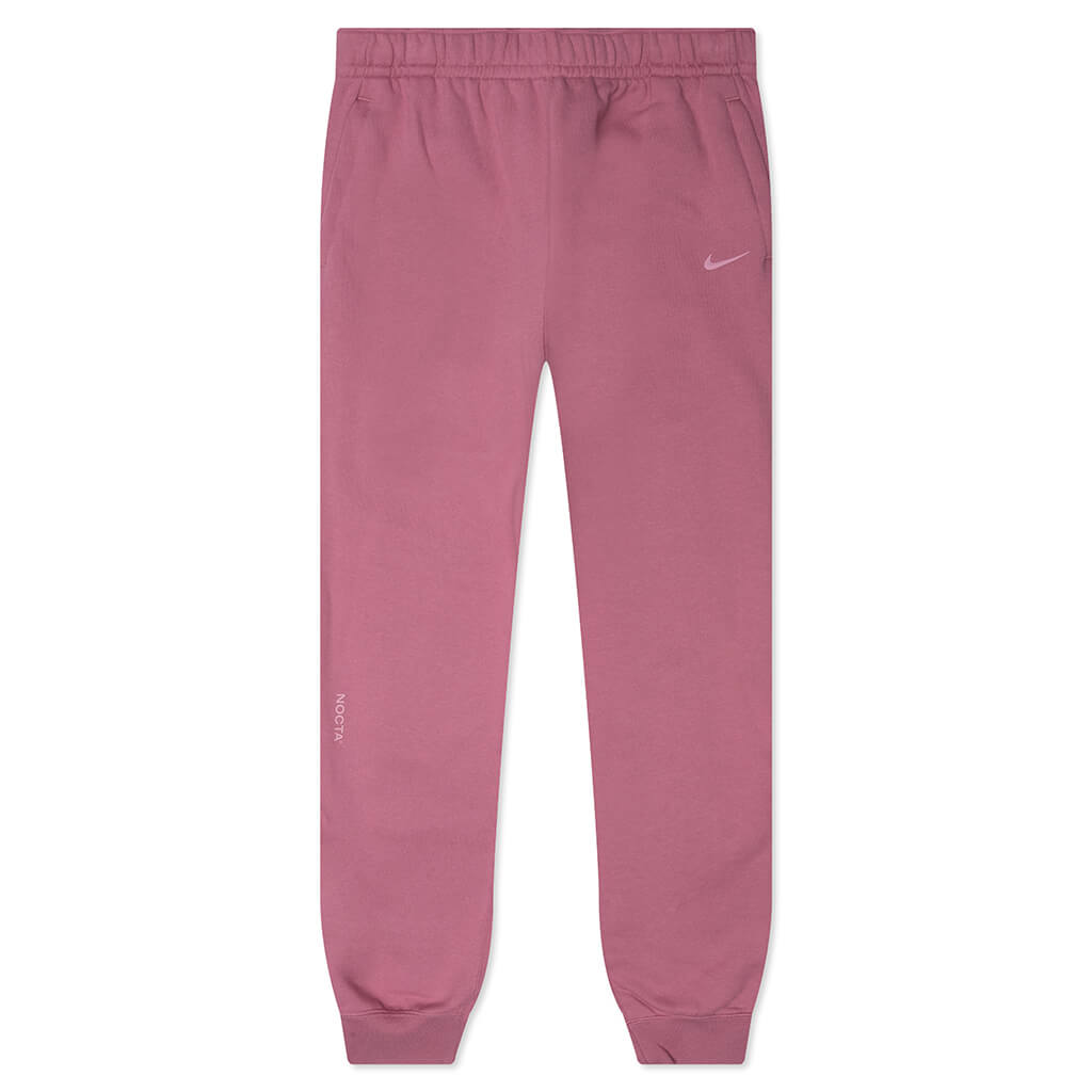 NOCTA Fleece CS Pants - Desert Berry/Elemental Pink