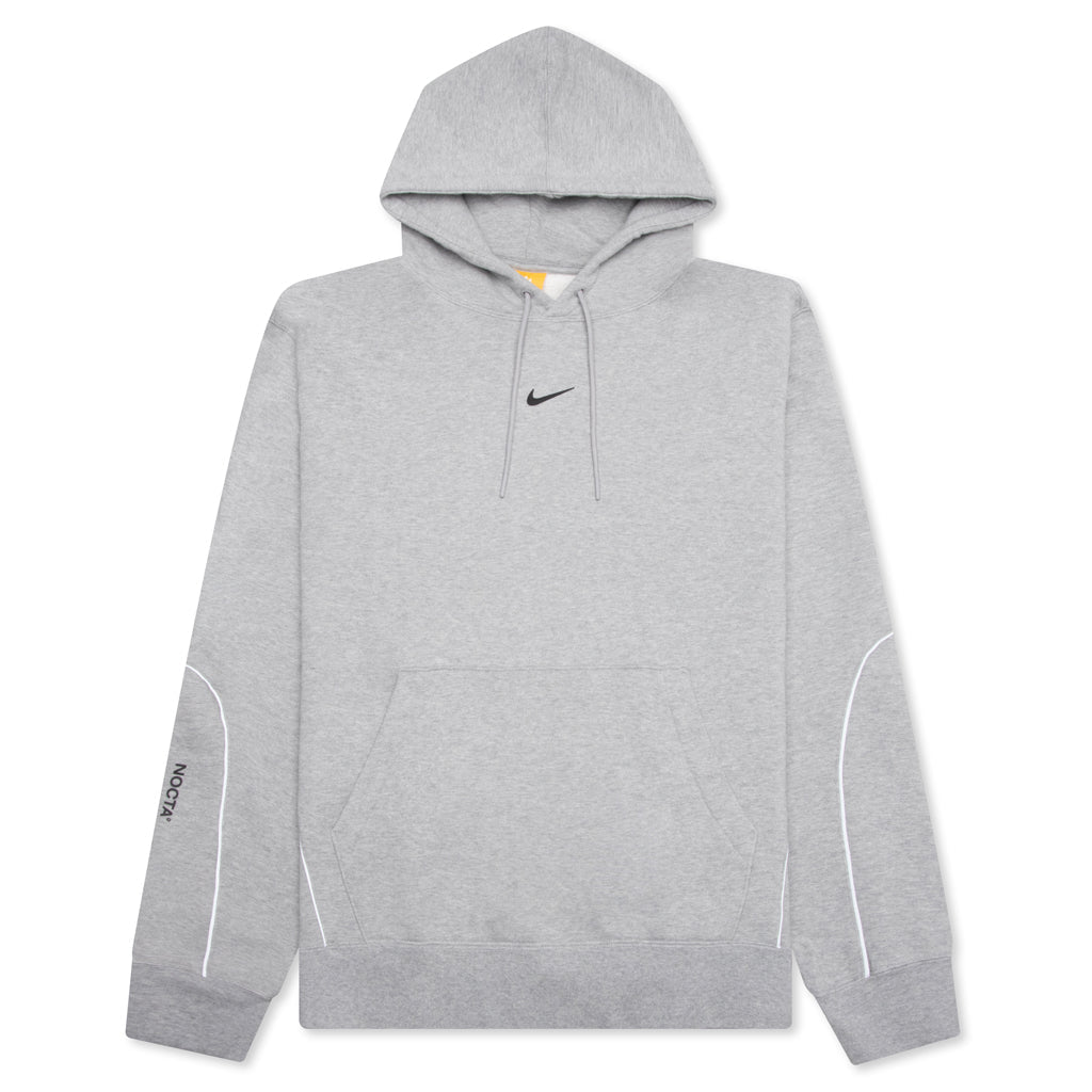 NOCTA Fleece CS Hoodie - Heather Grey/Matte Silver/Black