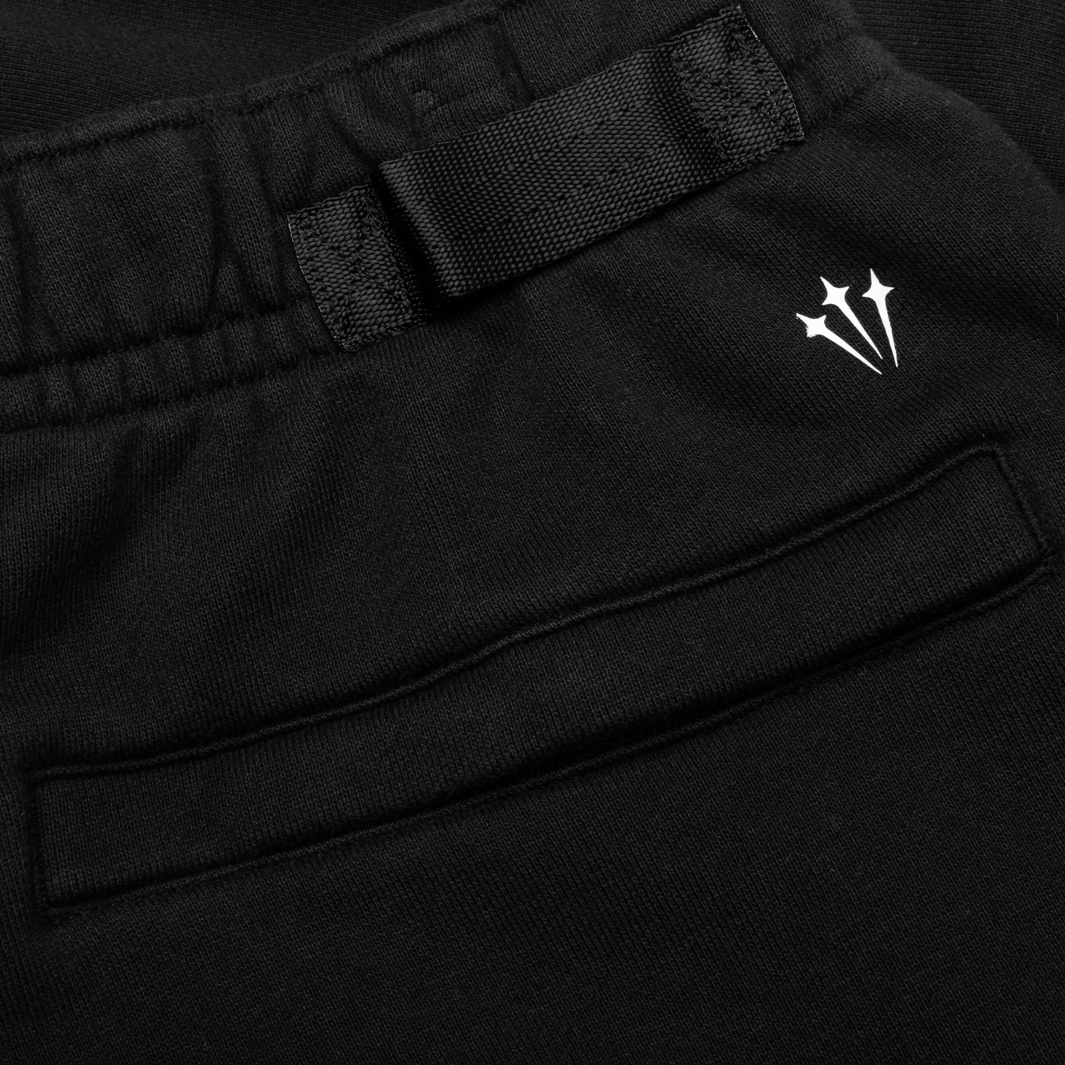 Nocta NRG CS Fleece Short - Black/White