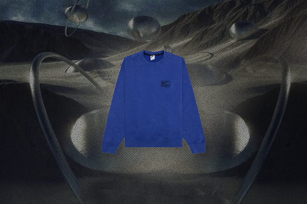 NRG Acid Wash Crew - Game Royal/Black/Black