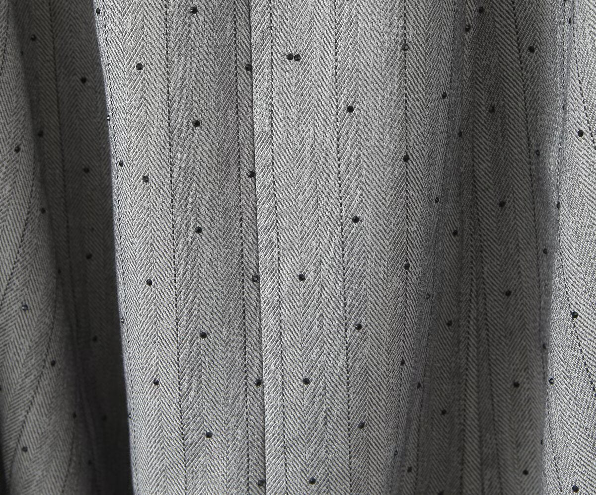 Silver Dottie Crystal Mini Dress