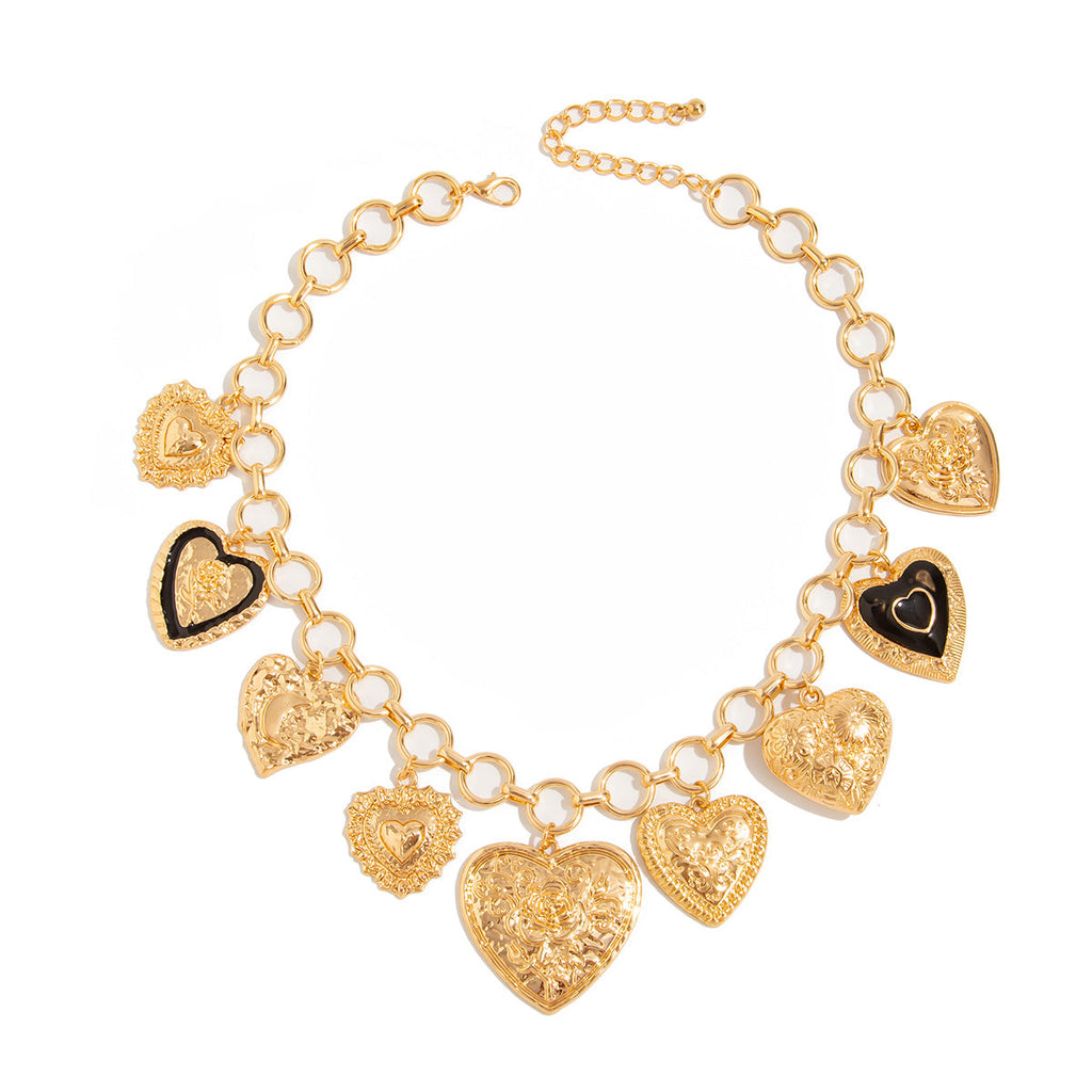 Aurielle Heart Chain Necklace