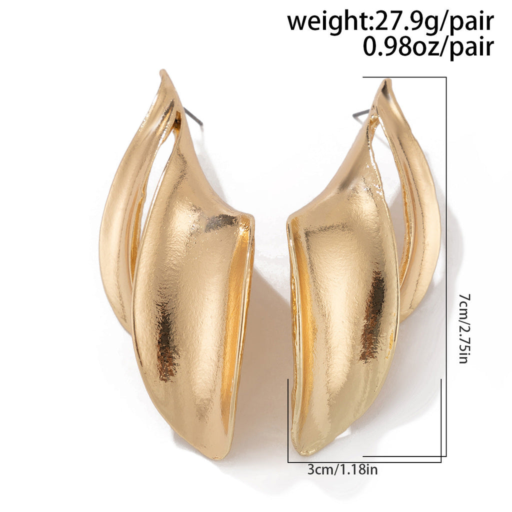 Auréa Geometric Teardrop Drops