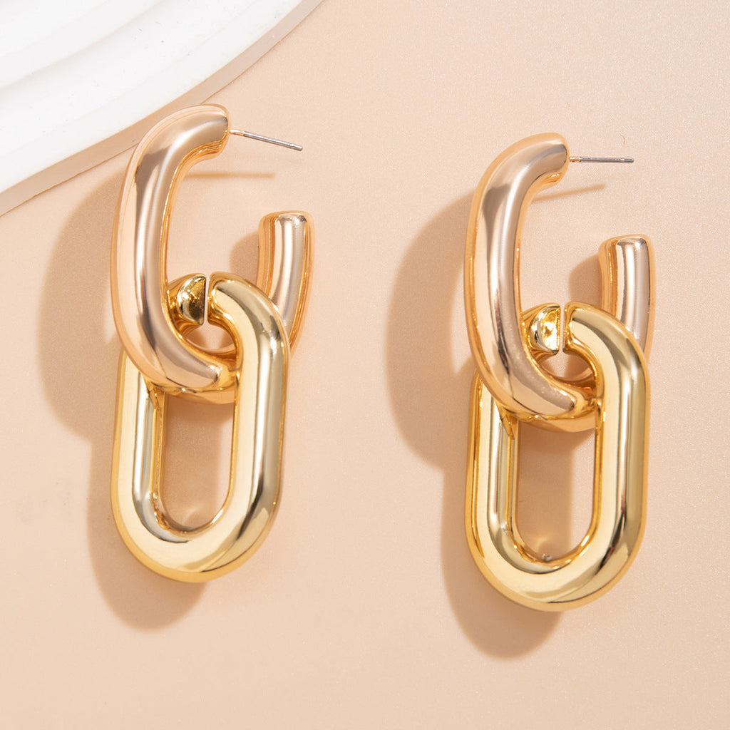 Aurelion Chain Drop Earrings