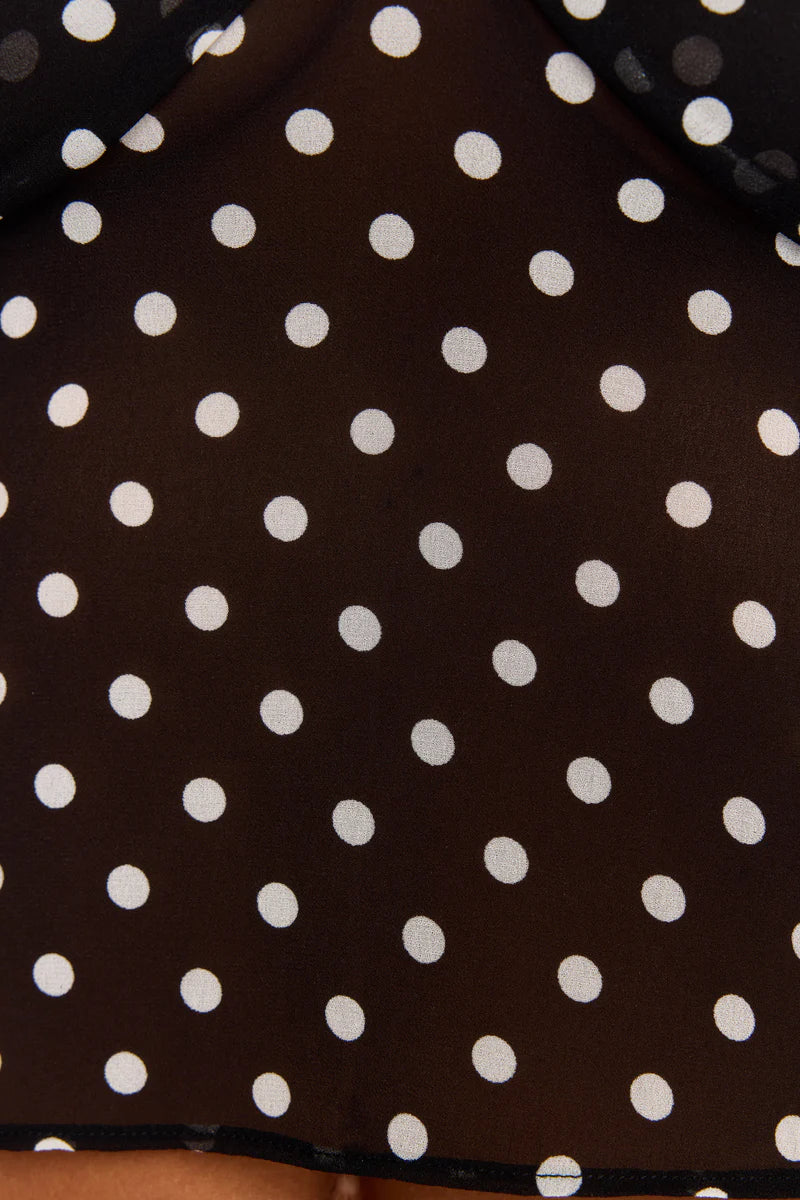 Midnight Dot Sheer Cami