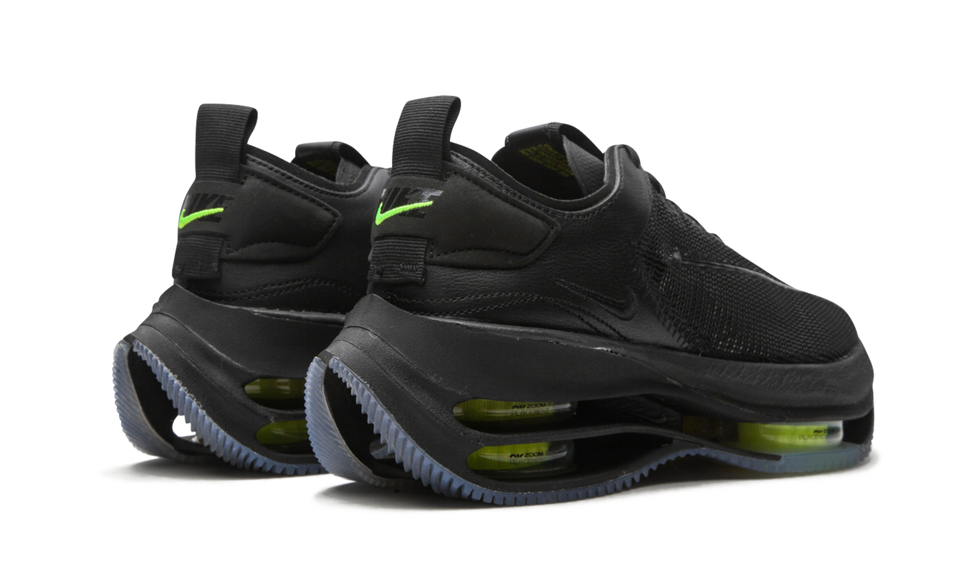 ZOOM DOUBLE STACKED MNS WMNS"Black/ Volt" CI0804 001