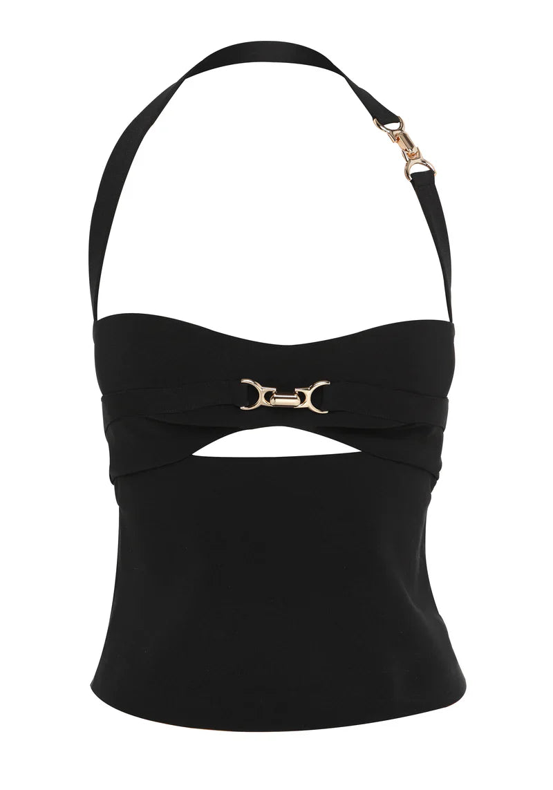 Vanta Metal Halter Top