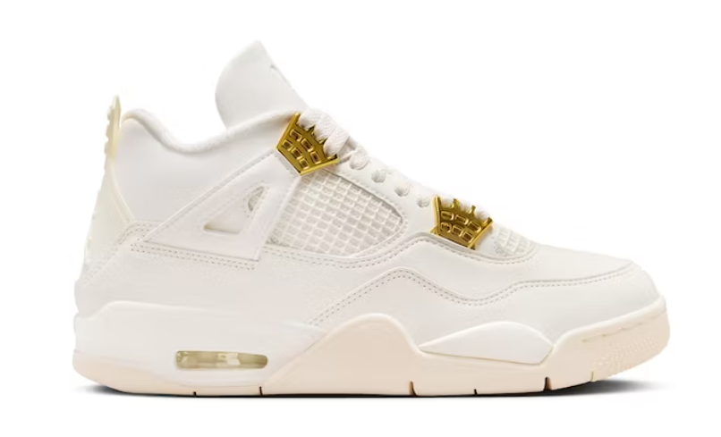 4 Retro Metallic Gold