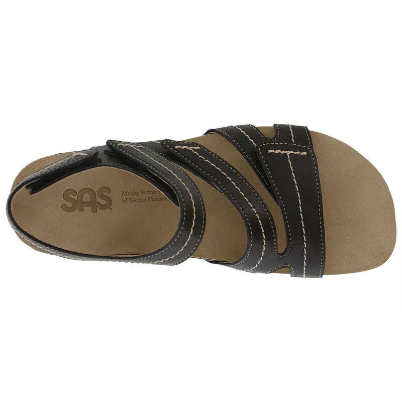 Women's Swerve Sandal in Black
