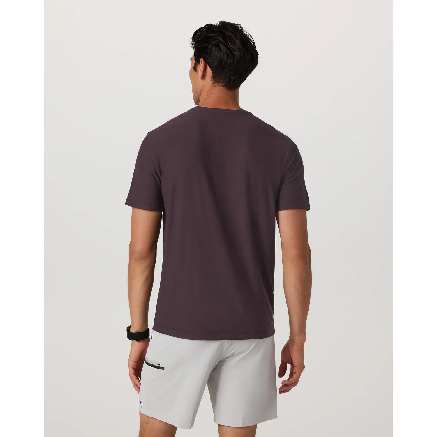Men's Strato Tech Tee in Raisin Heather