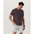 Men's Strato Tech Tee in Raisin Heather