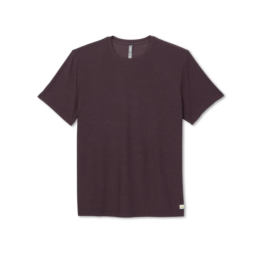 Men's Strato Tech Tee in Raisin Heather