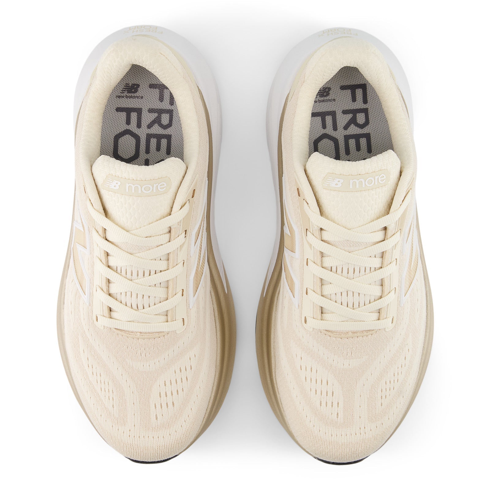 Women's Fresh Foam X More v6 in Permafrost with Bisque and NB 103 White
