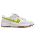 Women's Dunk Low - White/Bright Cactus/Gum Yellow