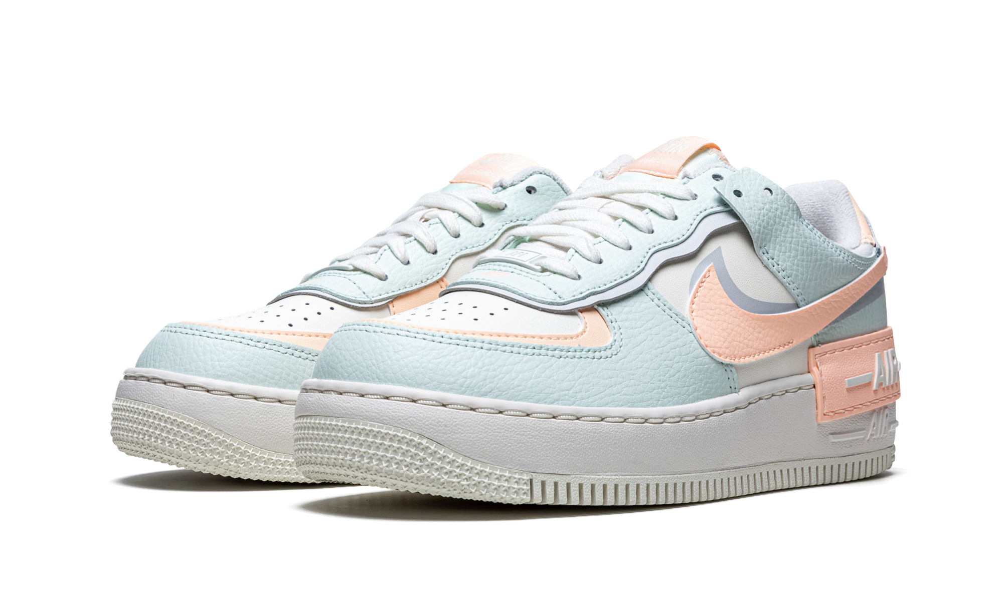 AF1 SHADO WMNS"Barely Green/ Crimson Tint" CU8591 104