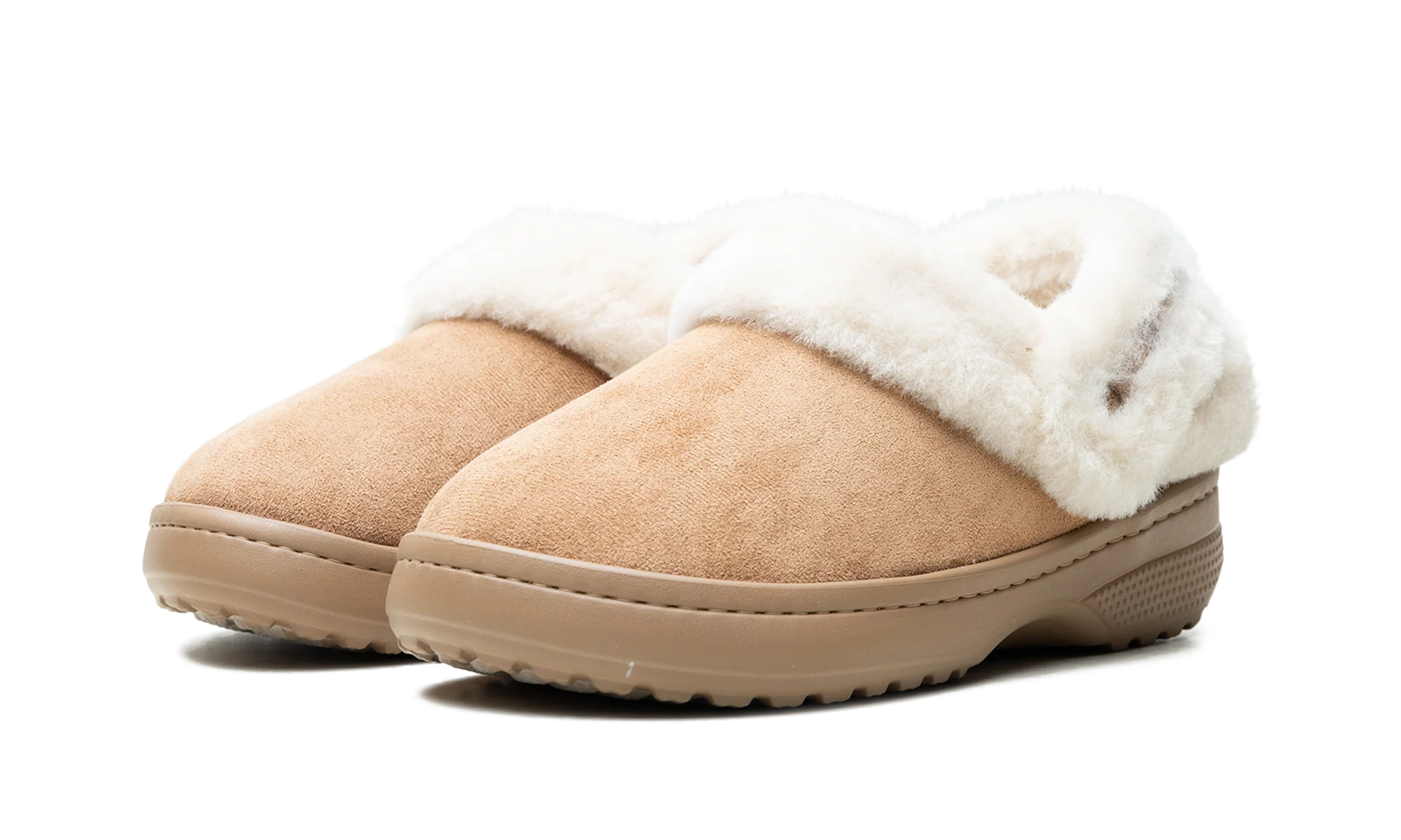 Classic Unfurgettable Vegan Suede Clog "Sepia" 212106 2EY